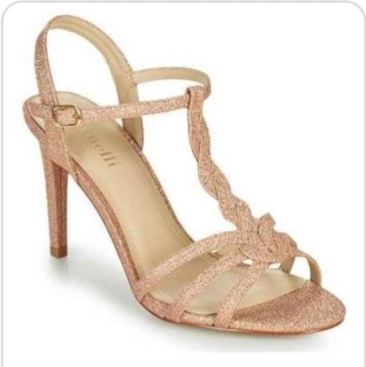 Chaussures rose gold - 1