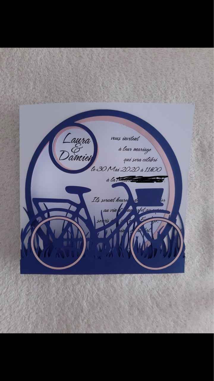 Maquette faire-parts - 2