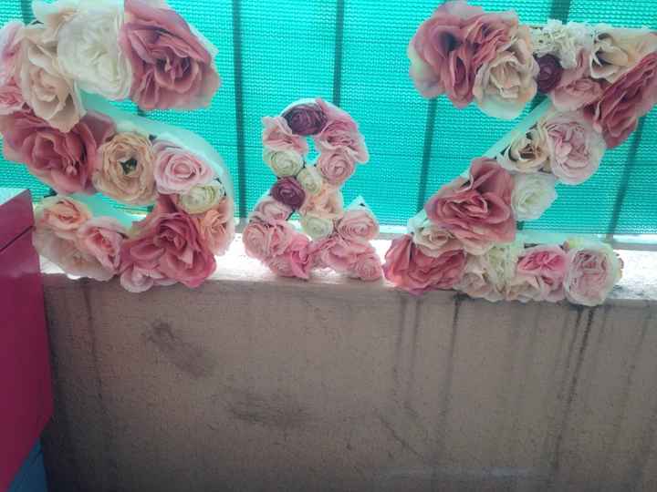 Nos lettres fleuris diy - 2