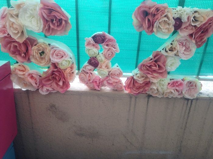 Nos lettres fleuris diy - 2