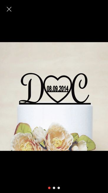 Cake topper - 7