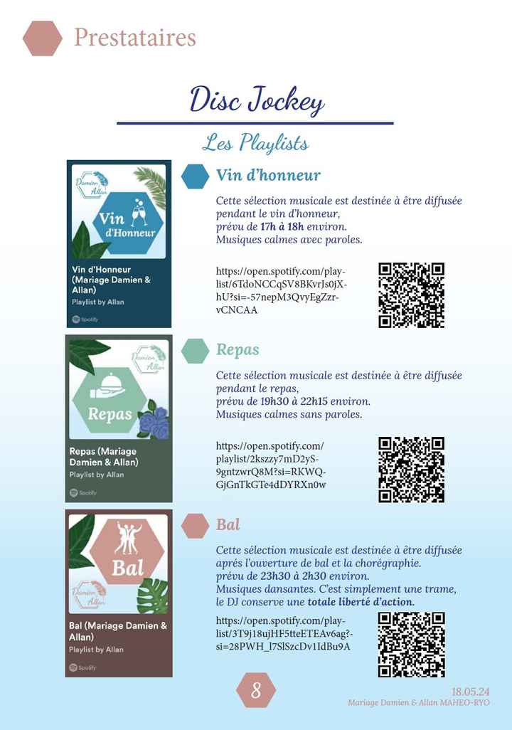 Playlist pour le mariage - 1