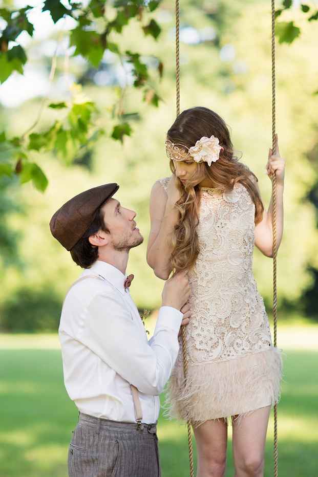 Style photo séance d'engagement