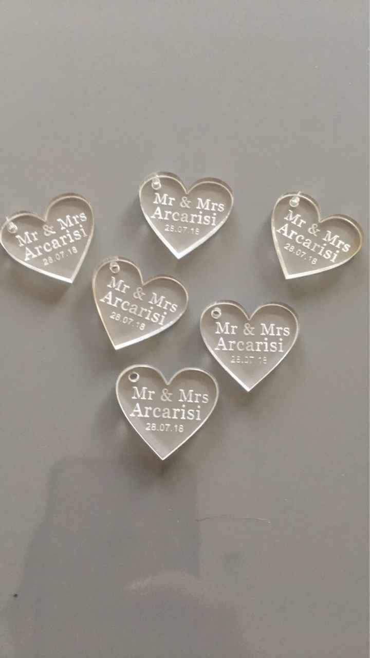  Petit cœur cadeau invités - 1