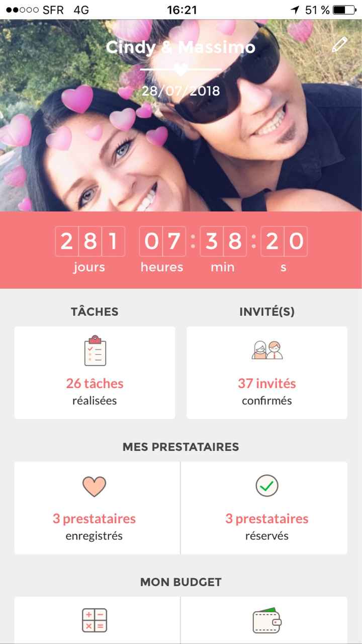 Partagez votre compteur Mariages.net ! - 1