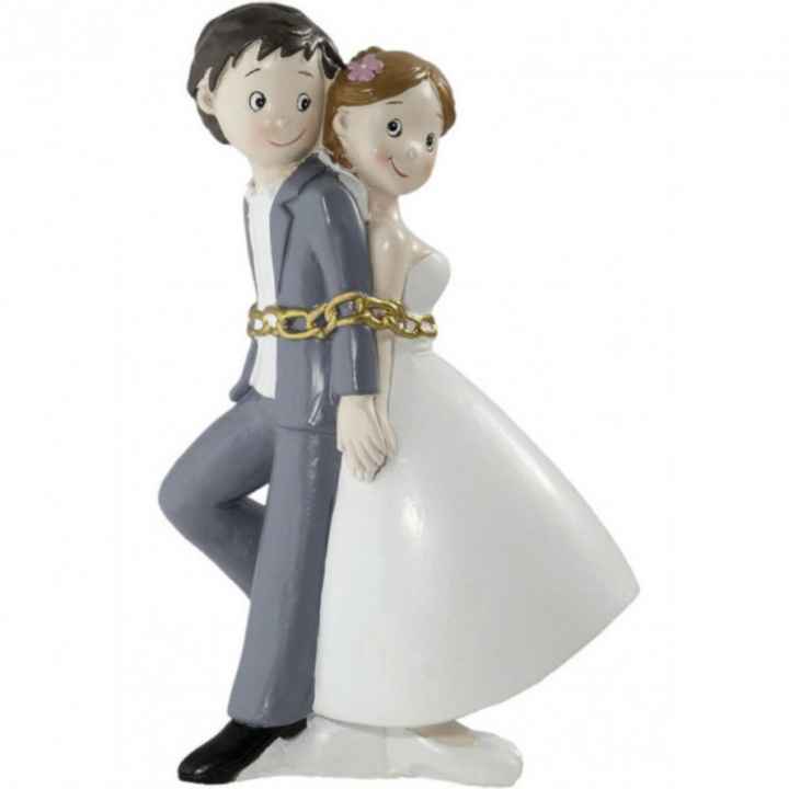 Figurine ou sujet de mariage pour pièce montée - 1