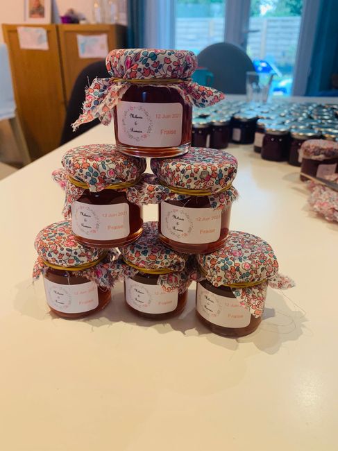 Cadeaux pour les invités. 8