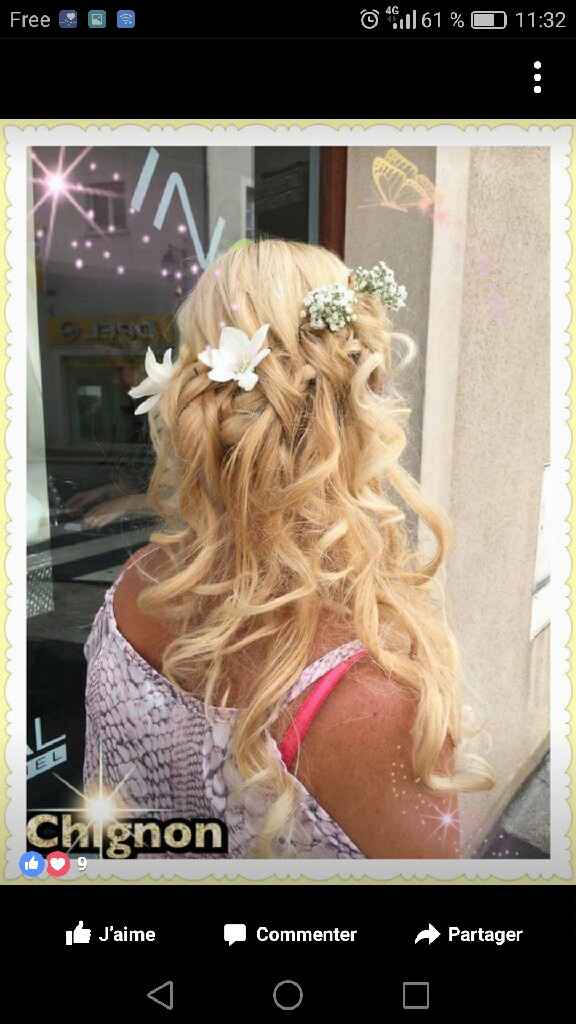 La coiffeuse a trouvé une idée et j'adore :) - 2