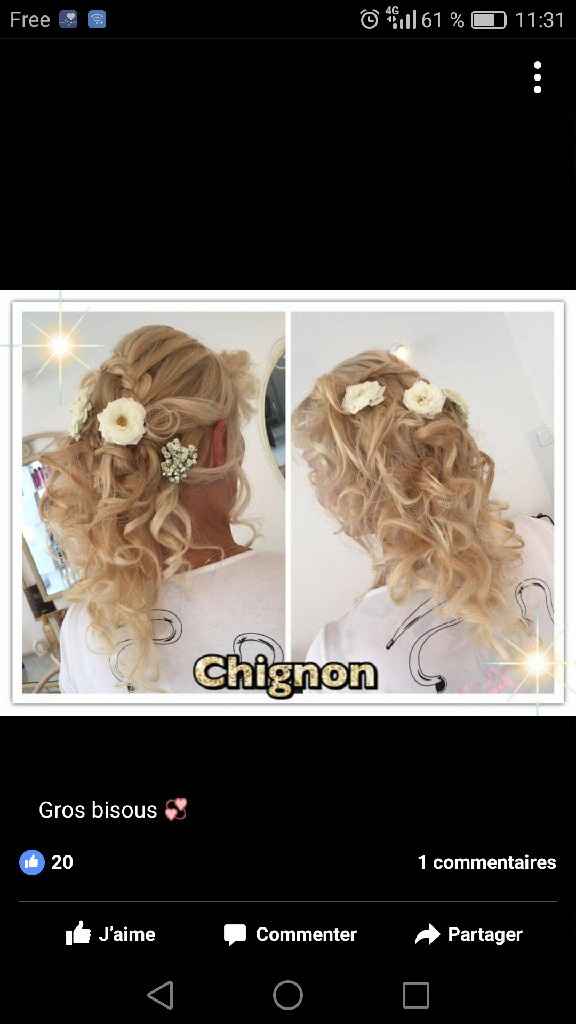 Coiffure cheveu mi-long - 1
