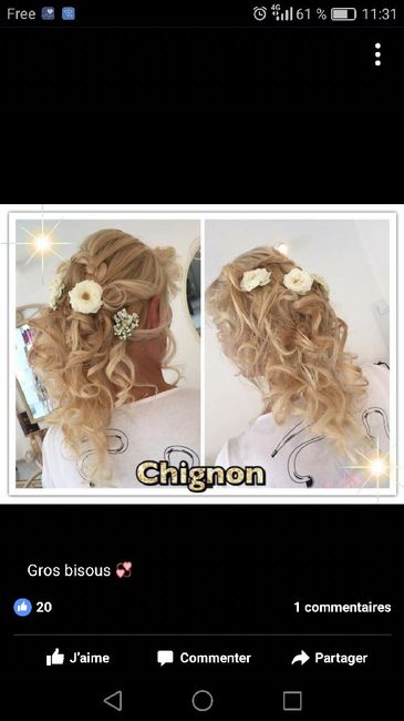 Coiffure cheveu mi-long - 1