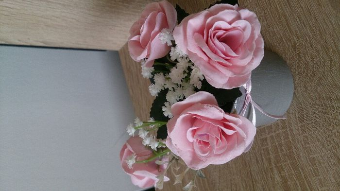 Theme rose pale et gris clair - 2