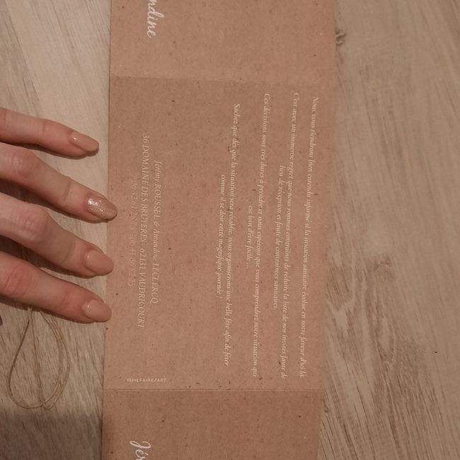 Faire parts mariage 💒💌 4