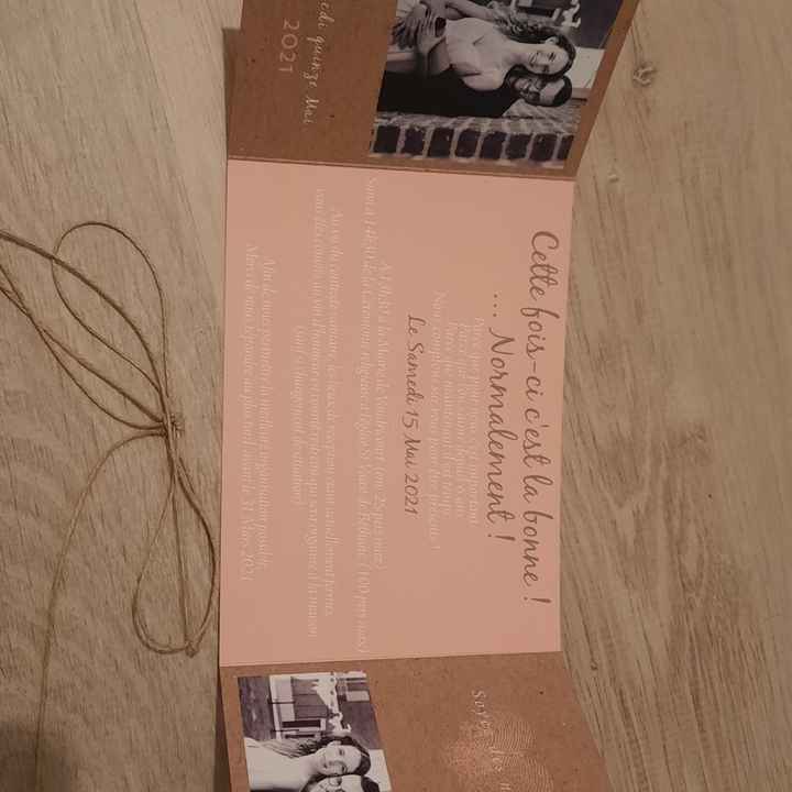 Faire parts mariage 💒💌 - 3