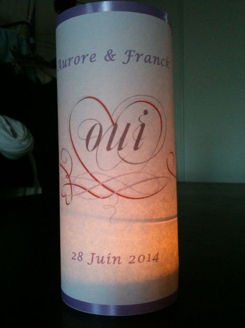 Mon menu photophore - 1