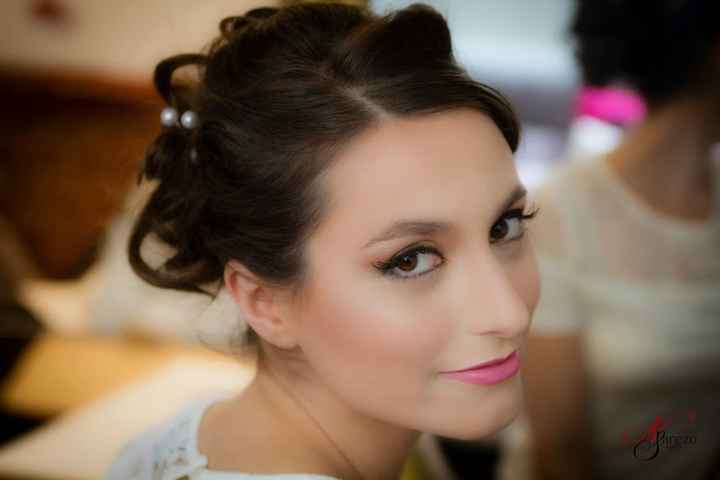 essai maquillage et coiffure