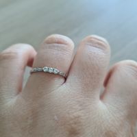 Ta bague de fiançailles sur le Pinterest de Mariages.net ça t'intéresse ? ❤️ - 1