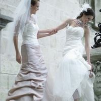 robe de point mariage 