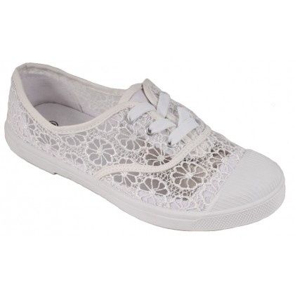 Basket en dentelle