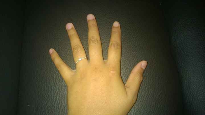 Ma bague de fiançailles