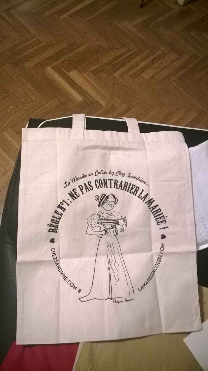 TOTE BAG LA MARIEE EN COLERE