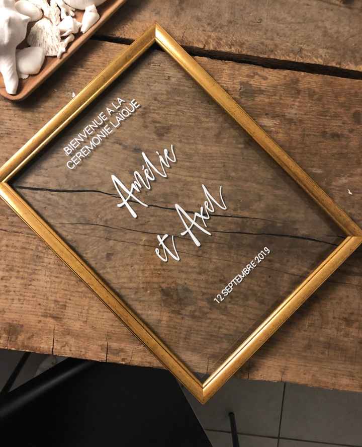 diy cadre Cérémonie Laïque - 1