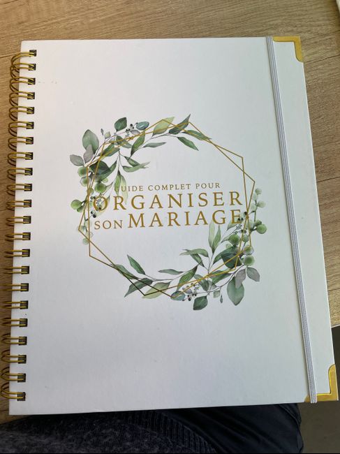 Cahier organisation de mariage 1