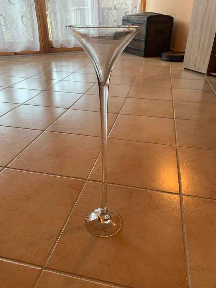 Vente de 7 vase martini - 1