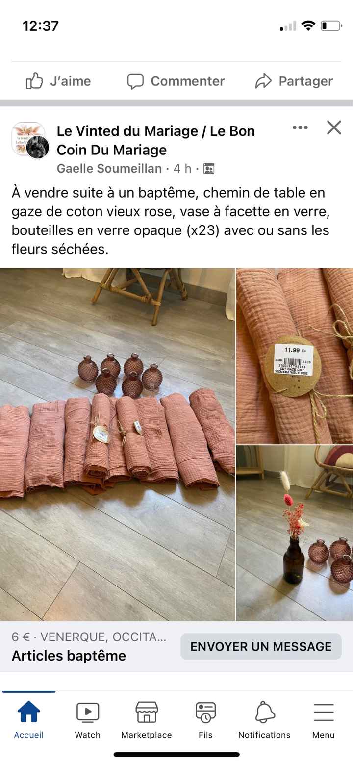 Besoin d'info sur les chemins de table pour mon mariage - 1