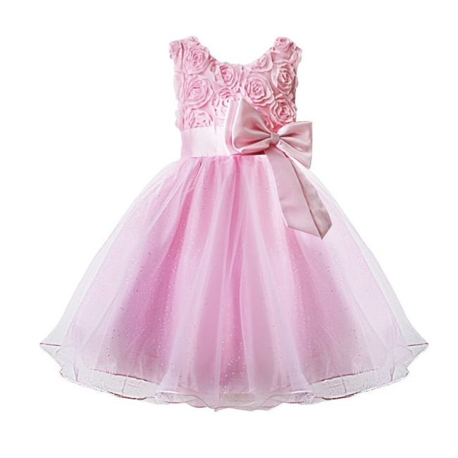 Petite fille d'honneur de 3 à 6 ans 