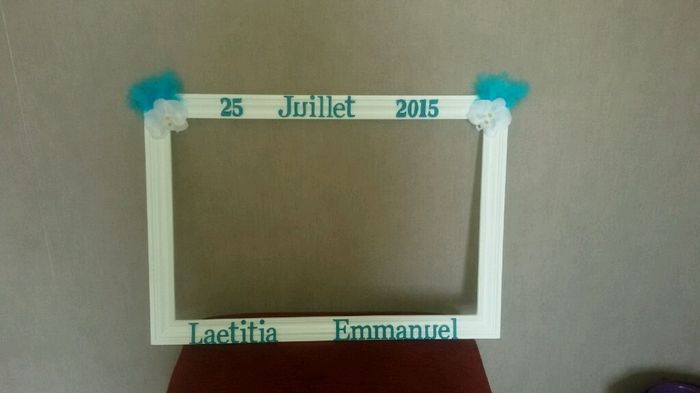 Cadre photo et plan de table - 2