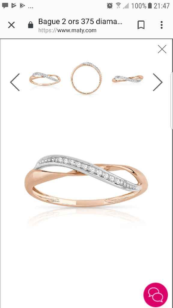 Ma bague de fiançailles - 1