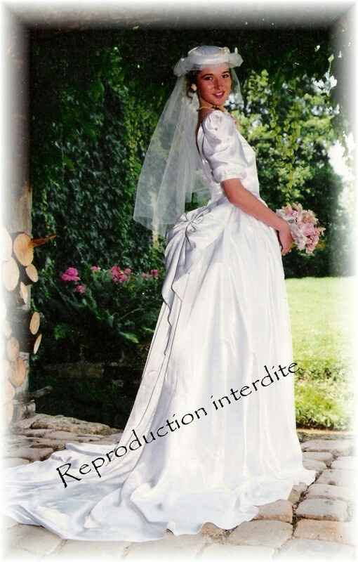 Petit délire : quel était le type de robe de mariée, l'année de ma naissance ? ( Oui, je sais, je ne