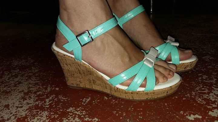 Mariage champêtre montrer moi vos chaussures ! - 2