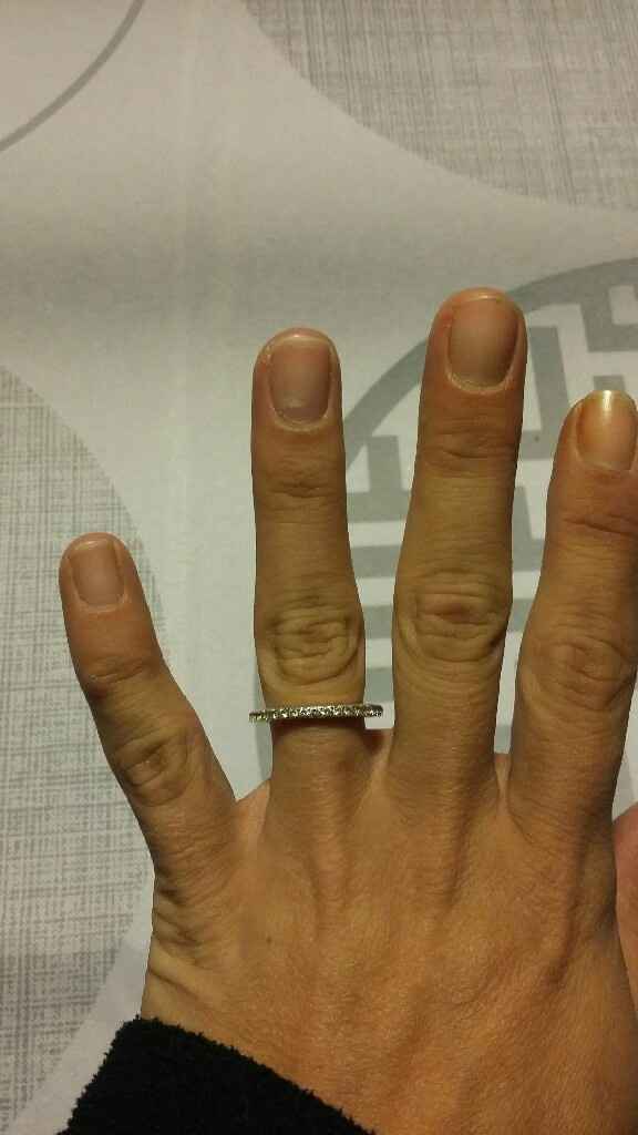 Bague de fiançaille avec alliance ou sans ??? - 1