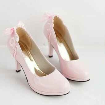 Octobre rose : les chaussures de la mariée - 2