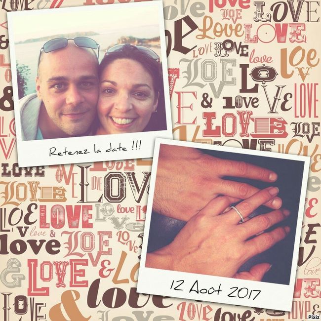 Avez vous fait de save the date !!! - 1