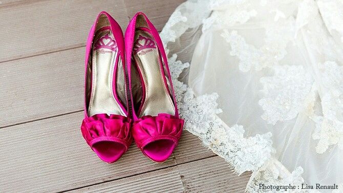 Octobre rose : les chaussures de la mariée - 6