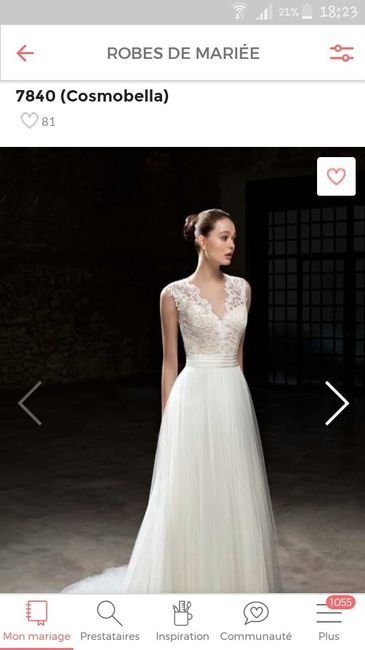 Qui a succombé a une robe demetrios ? - 1
