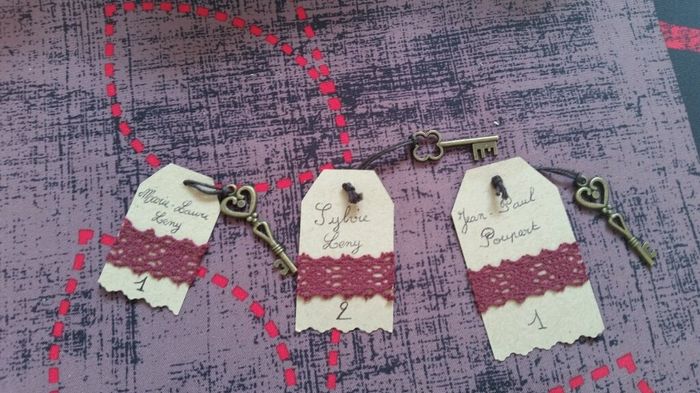 Mes petites créations pour notre mariage :) - 2