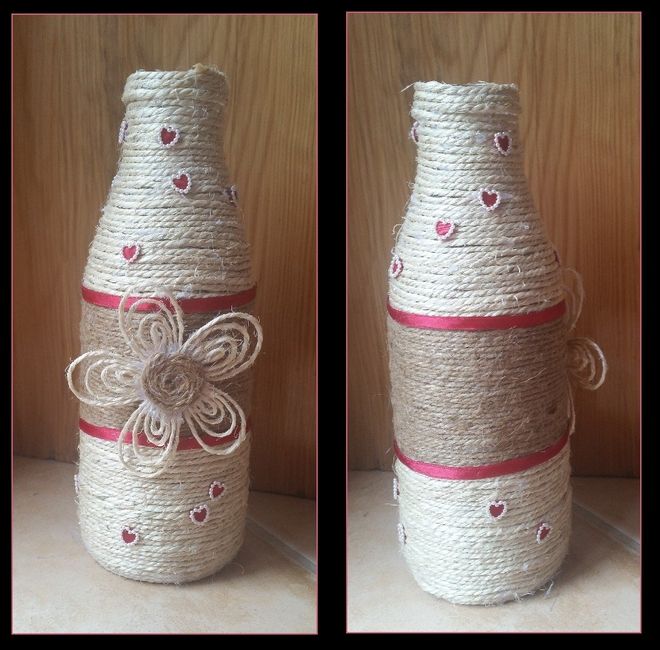 customisation bouteille pour vase