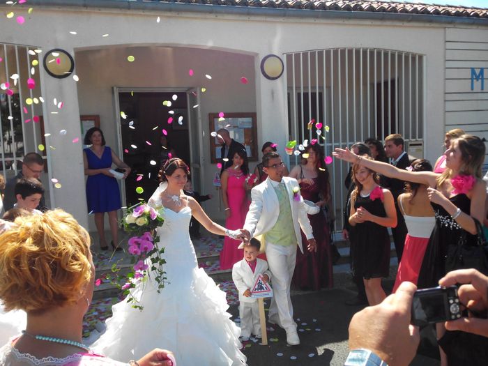 notre sorti de mairie