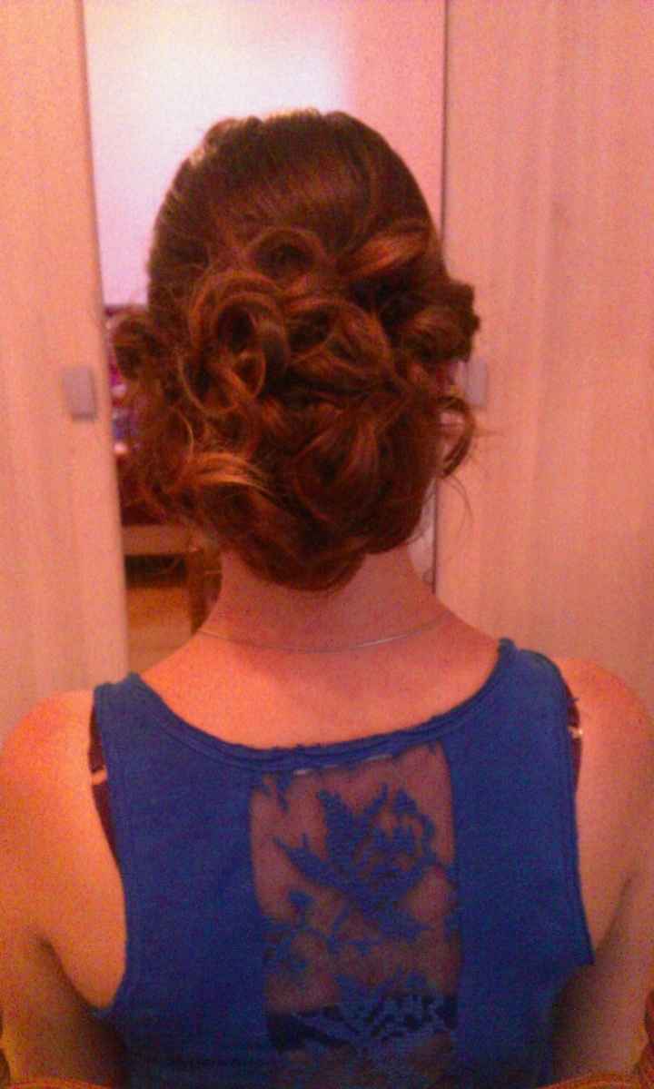 mon essai chignon
