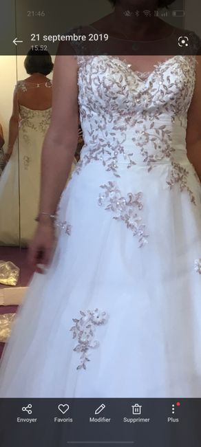 Robe de mariée 1
