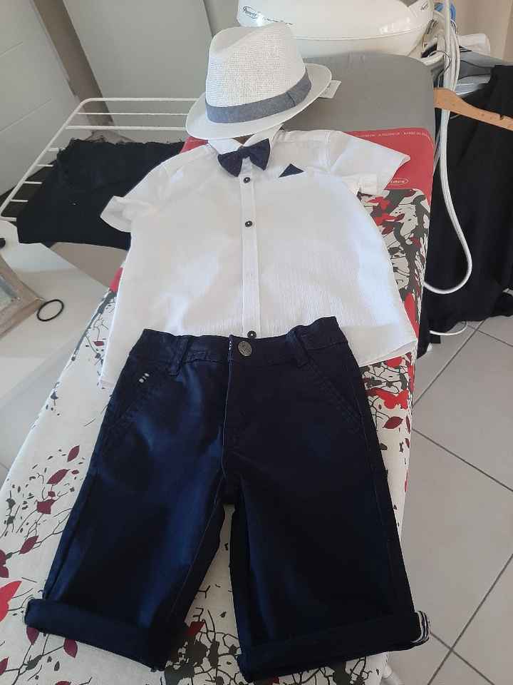 Tenue Garçons dhonneur - 1