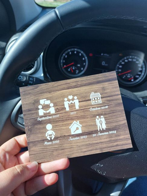 Annonce du mariage/Save the date