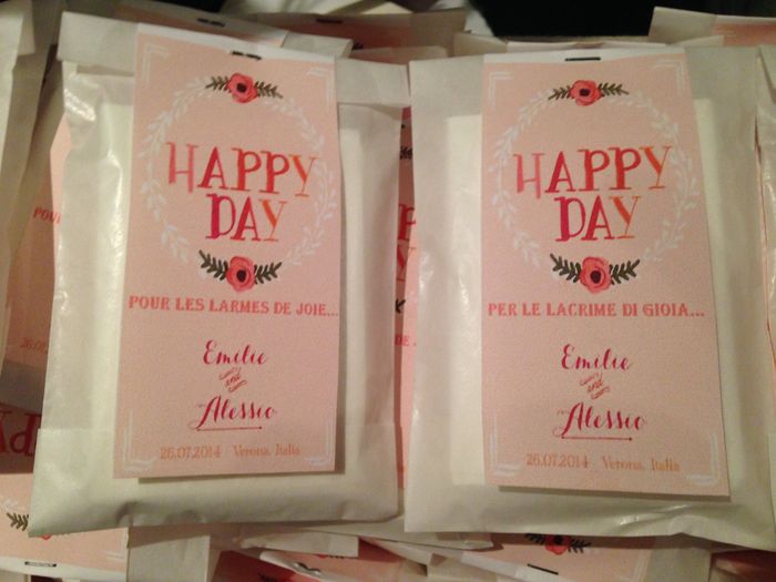 Mes petites pochettes pour les larmes