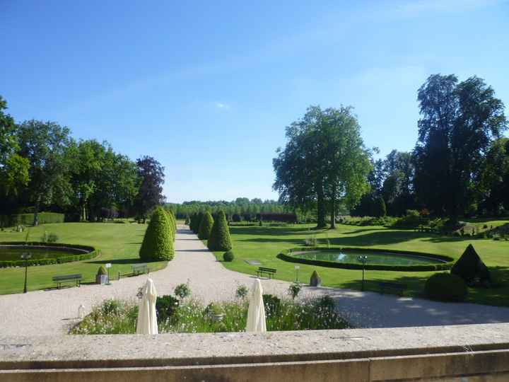 Jardin château d'Aveny