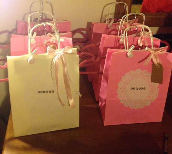 Sacs témoins+demoiselles