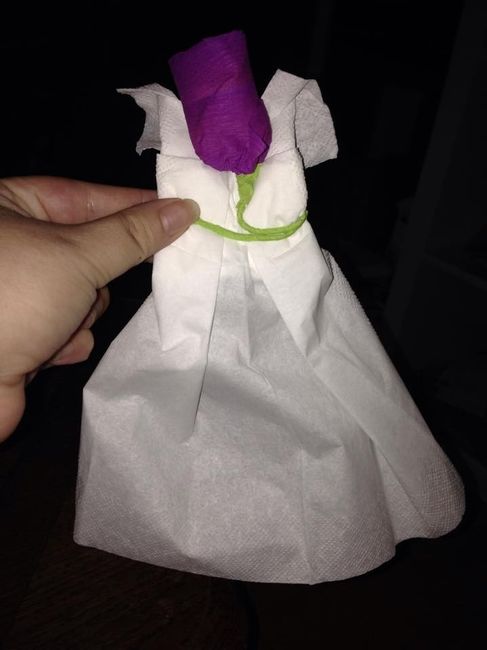 Essai pliage serviette