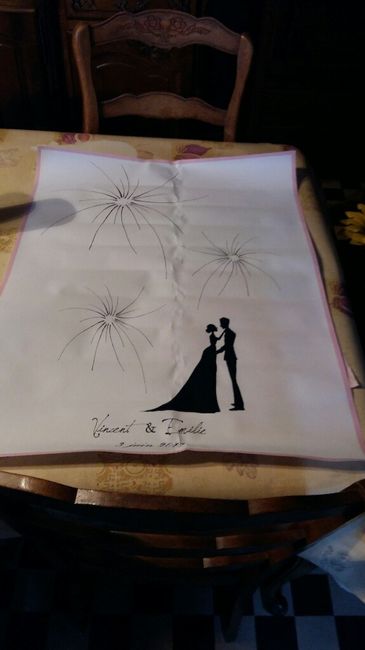 Voici ma toile à empreinte - 1
